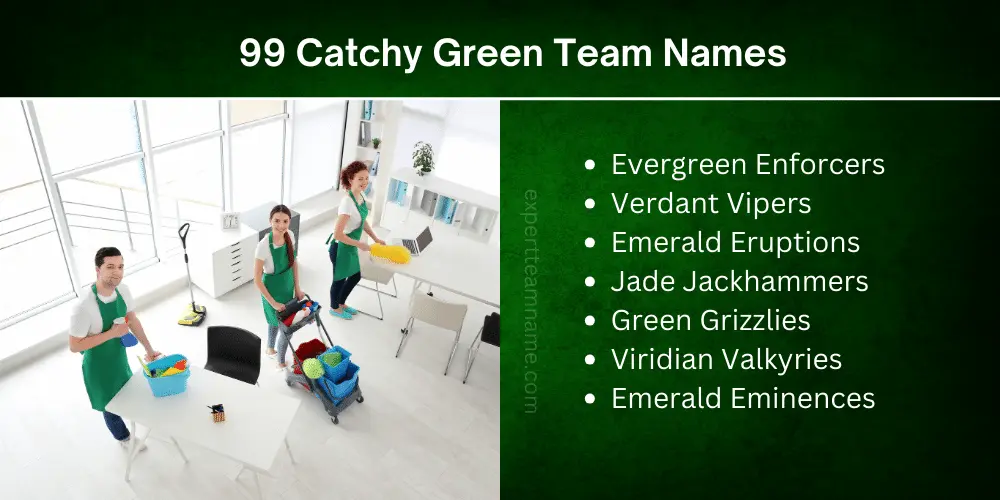 500+ Creative Green Team Names for Your Green Squad 4 Catchy Green Team Names