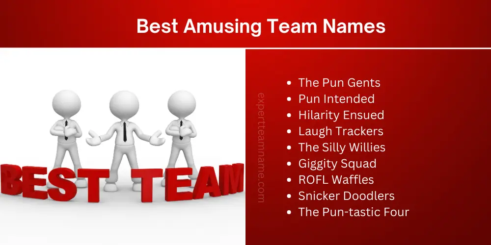 Amusing Team Names: Creative Ideas for Sports, Work & More 2 Best Amusing Team Names