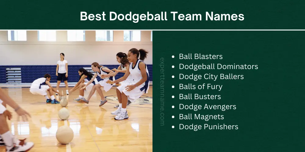 380 Epic Dodgeball Team Names for Fun and Victory 2 Best Dodgeball Team Names