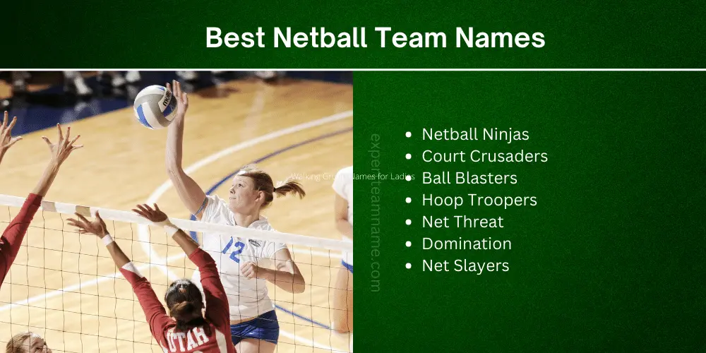 200+ Catchy Netball Team Names: Funny, Unique & Cool Ideas 3 Best Netball Team Names