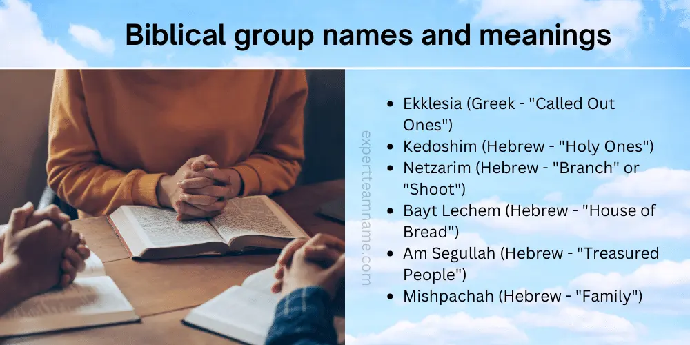 Choosing the Perfect Names for Bible Study Groups 3 Names for Bible Study Groups