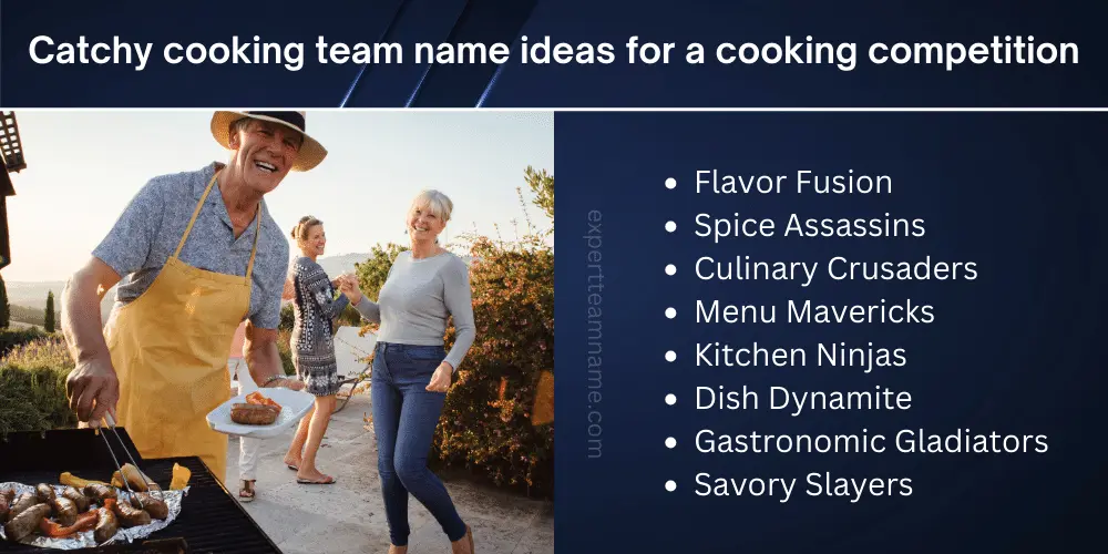 400 Best Cooking Team Names for Chefs and Home Cooks 5 Cooking Team Names