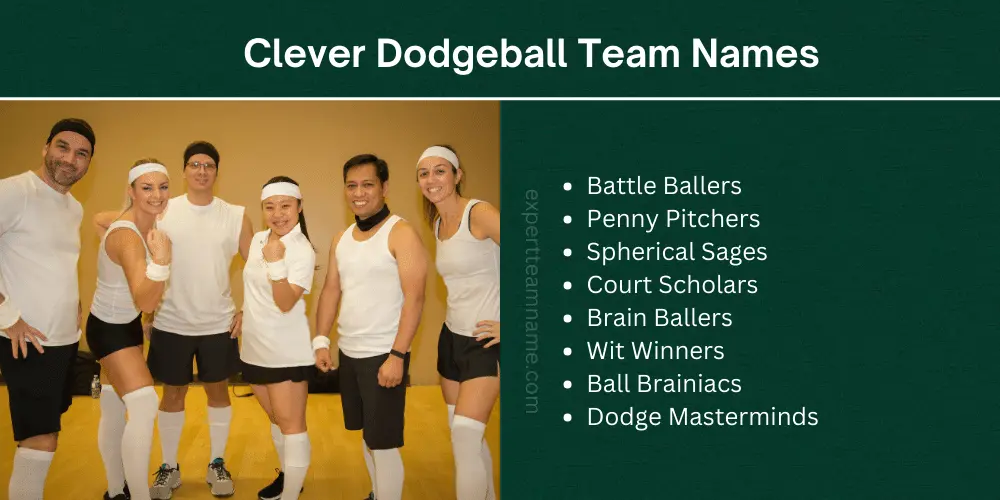 380 Epic Dodgeball Team Names for Fun and Victory 3 Clever Dodgeball Team Names