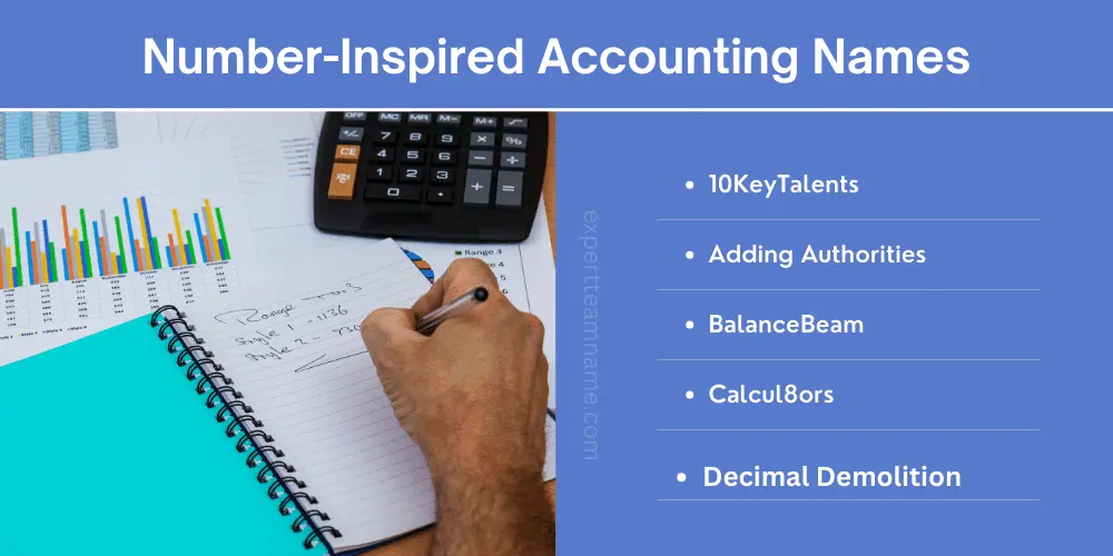 Accounting Team Names – Fun, Professional & Creative Ideas 3 Number-Inspired Accounting Names