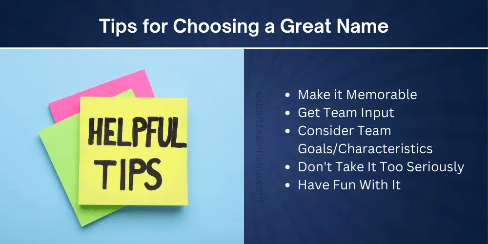 400 Funny & Clever Weight Loss Team Names: Get Motivated! 10 Tips for Choosing a Great Name