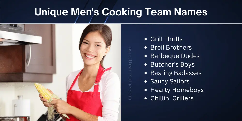 400 Best Cooking Team Names for Chefs and Home Cooks 9 Cooking Team Names