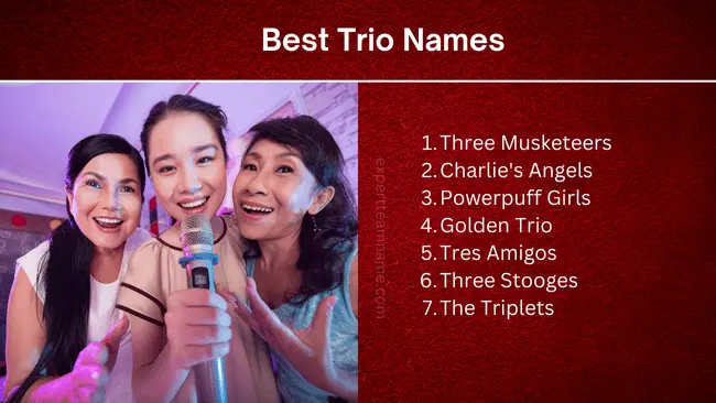 512+ Trio Names: Perfect Ideas for 3-Person Teams 2 Best Trio Names