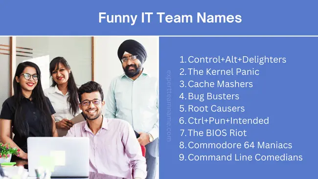 Funny IT Team Names