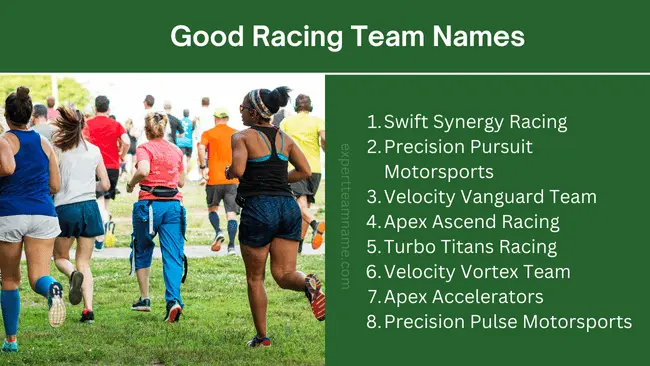 400+ Racing Team Names: Fuel Your Team's Identity in 2024 3 Racing Team Names