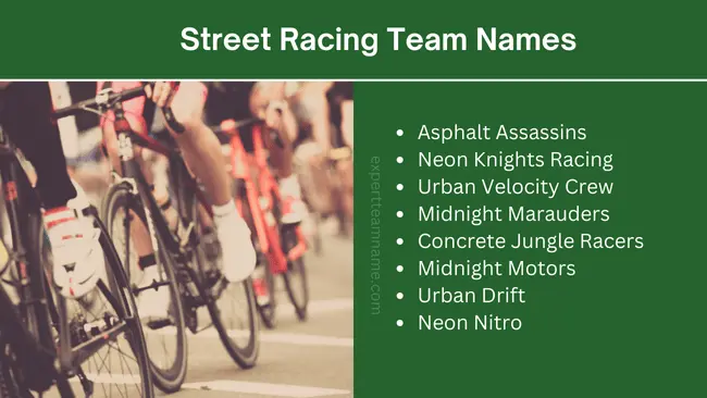 400+ Racing Team Names: Fuel Your Team's Identity in 2024 4 Racing Team Names
