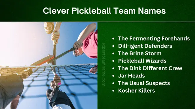 375+ Pickleball Team Names: Ace Your Team Identity 3 Clever Pickleball Team Names