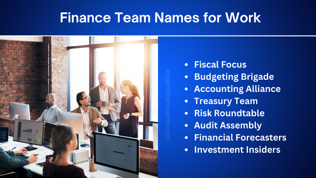 360 Finance Team Names: Boost Your Team's Spirit 2
