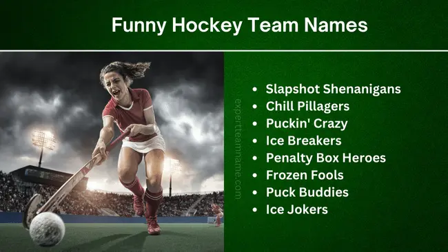 351 Hockey Team Names: Creative Ideas to Inspire Your Team 2 Funny Hockey Team Names