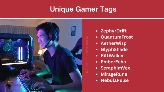 440 Cool Gamer Tags: Unique, Funny & Trendy Ideas 5 Unique Gamer Tags