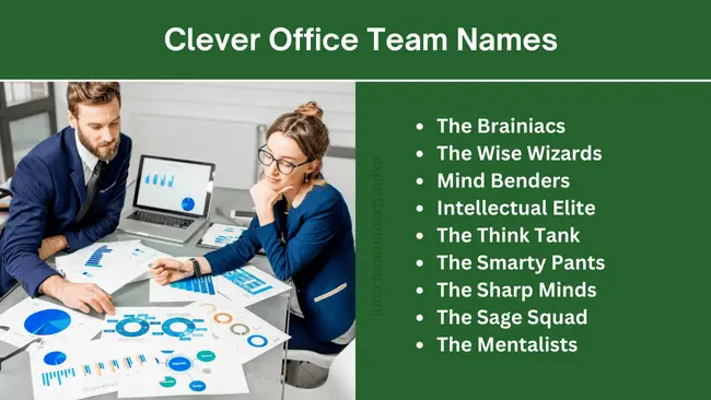 290 Unique and Creative Office Team Names for 2024 3 Clever Office Team Names
