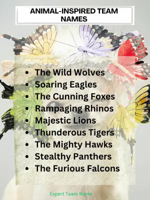 452 Best Team Names: Find Your Perfect Match! 10 Animal-Inspired Team Names