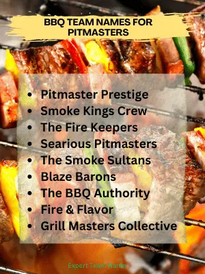 178 Exclusive BBQ Team Names for Winning Your Next Cook-Off 6 BBQ Team Names for Pitmasters