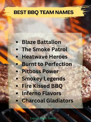 178 Exclusive BBQ Team Names for Winning Your Next Cook-Off 2 Best BBQ Team Names