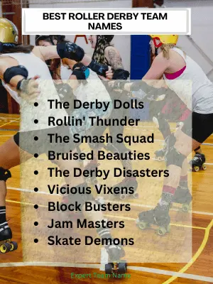 Top 207 Roller Derby Team Names for Every Style and Era 2 Best Roller Derby Team Names