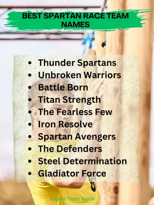 219 Spartan Race Team Names for Strength, Fun, and Victory 2 Best Spartan Race Team Names