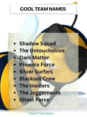 452 Best Team Names: Find Your Perfect Match! 11 Cool Team Names