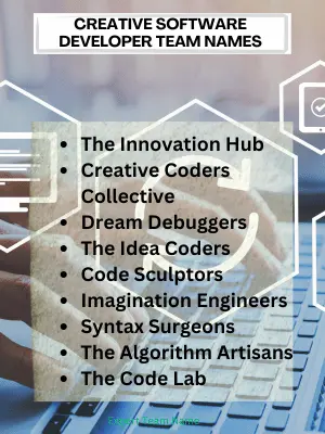 133 Software Developer Team Names for Tech Teams 4 Creative Software Developer Team Names
