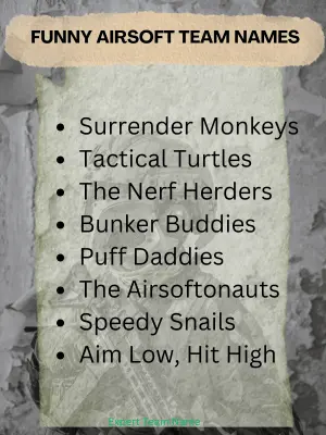 360 Airsoft Team Names: Cool, Tactical, and Unique Ideas 4 Funny Airsoft Team Names