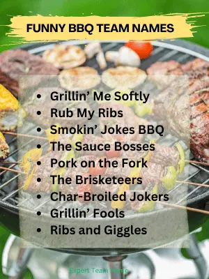 178 Exclusive BBQ Team Names for Winning Your Next Cook-Off 3 Funny BBQ Team Names