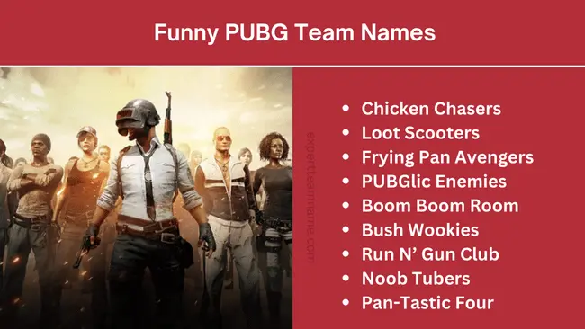 500+ PUBG Team Names – Cool, Funny, and Creative Ideas 3 Funny PUBG Team Names