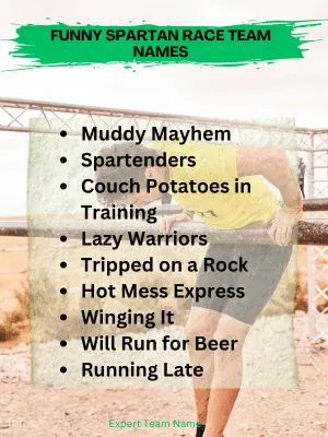 219 Spartan Race Team Names for Strength, Fun, and Victory 3 Funny Spartan Race Team Names