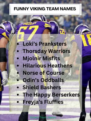207 Fierce Viking Team Names for Battle-Ready Teams 3 Funny Viking Team Names