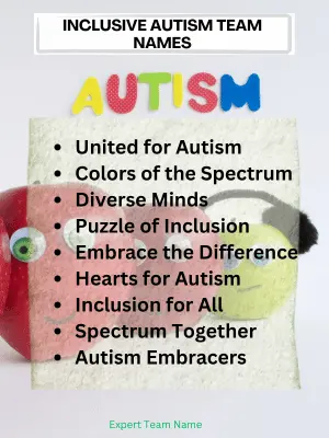 137 Best Autism Team Names for Your Next Awareness Event 4 Inclusive Autism Team Names
