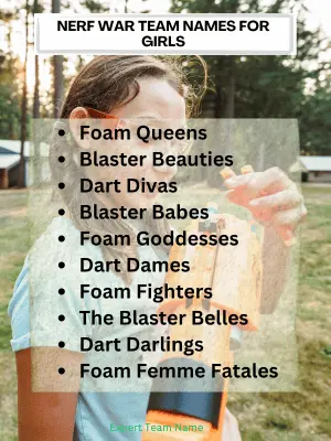 300 Nerf War Team Names for Ultimate Battle Fun 5 Nerf War Team Names for Girls