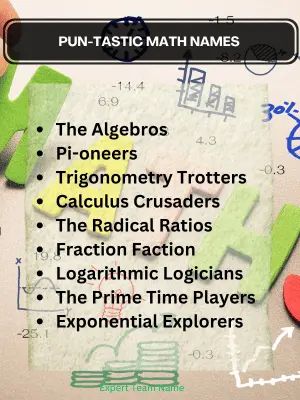 190+ Math Team Names: Inspire Your Mathletes with Clever and Creative Ideas 2 Pun-tastic Math Names
