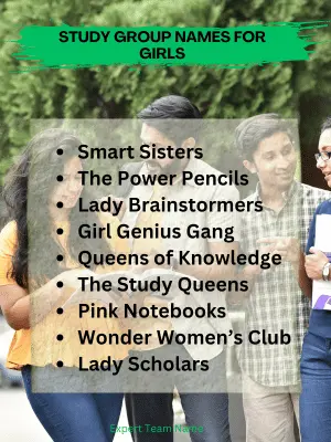 465 Best Study Group Names for Students & Professionals 4 Study Group Names