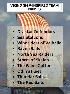 207 Fierce Viking Team Names for Battle-Ready Teams 4 Viking Ship-Inspired Team Names