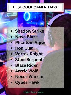 440 Cool Gamer Tags: Unique, Funny & Trendy Ideas 2 Best Cool Gamer Tags