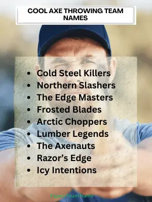 197 Axe Throwing Team Names for an Unforgettable Game Night 3 Cool Axe Throwing Team Names