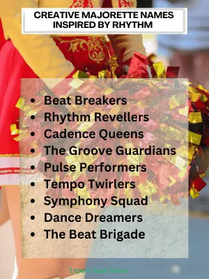 Majorette Team Names to Add Sparkle and Spirit to Your Squad 4 Creative Majorette Names Inspired by Rhythm and Dance