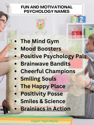 159 Psychology Team Names to Inspire and Unite Your Group 4 Fun and Motivational Psychology Names