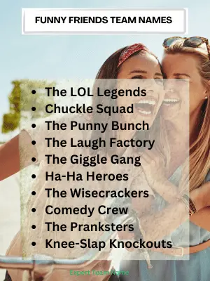 227+ Creative and Fun Friends Team Names for Every Occasion 3 Funny Friends Team Names