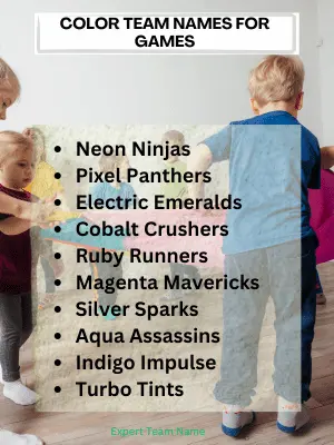 293 Best Color Team Names for Sports, Games & More 3 Color Team Names for Games