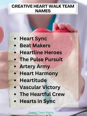 202 Heart Walk Team Names to Inspire Your Team Spirit 3 Creative Heart Walk Team Names