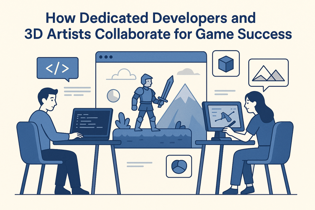How Dedicated Developers and 3D Artists Collaborate for Game Success