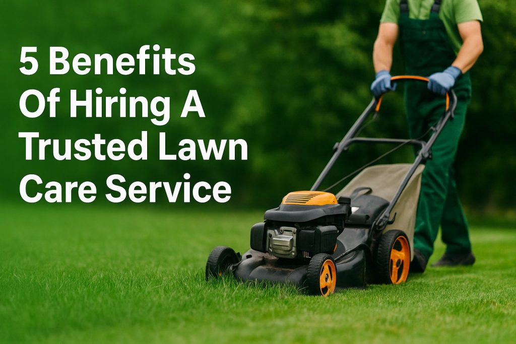 5 Benefits Of Hiring A Trusted Lawn Care Service